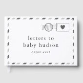 Brieven aan de Baby Gastenboek (Voorkant)