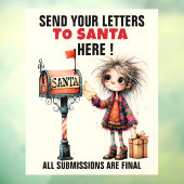 BRIEVEN AAN DE KERSTMAN - Lees maar ... Raamsticker (Vel 3)