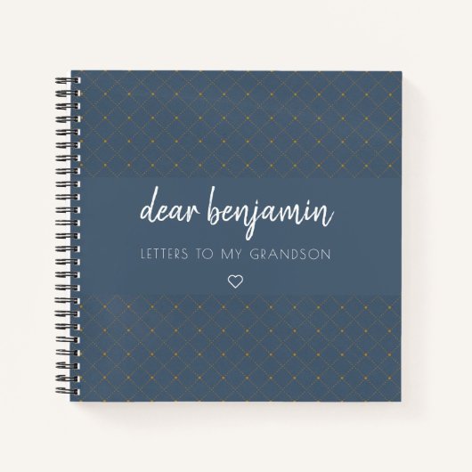 Brieven aan de My Grandson Keepomwille Journal Notitieboek (Voorkant)