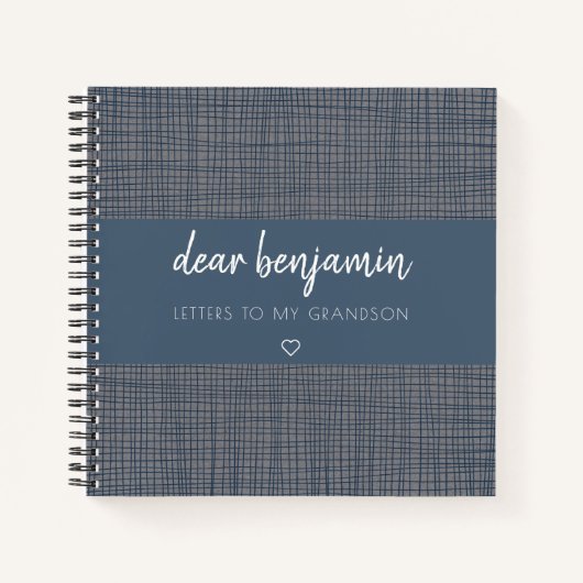 Brieven aan de My Grandson Keepomwille Journal Notitieboek (Voorkant)