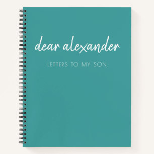 Brieven aan de My Son Keepomwille Journal Notitieboek