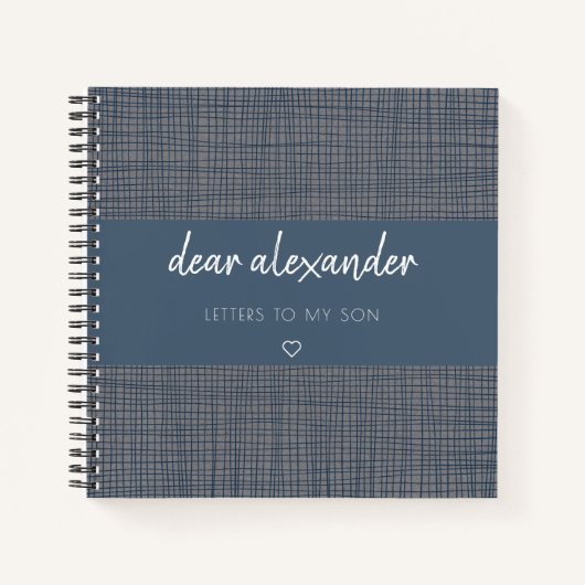 Brieven aan de My Son Keepomwille Journal Notitieboek (Voorkant)