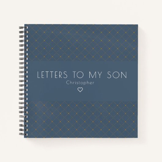 Brieven aan de My Son Keepomwille Journal Notitieboek (Voorkant)