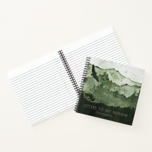 Brieven aan de The My Nephew Mountains Keepslag Jo Notitieboek (Binnen)