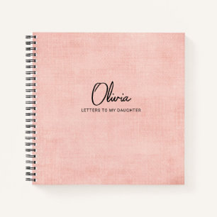 Brieven aan het Daughter Keepomwille Memory Book Notitieboek