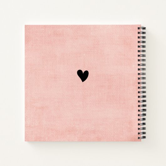 Brieven aan het Daughter Keepomwille Memory Book Notitieboek (Achterkant)