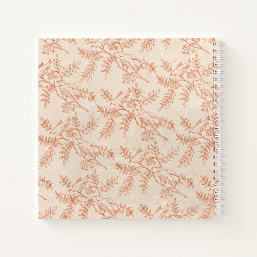 Brieven aan mijn dochter  Birds Keepslag Notitieboek (Achterkant)