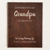 Brieven aan mijn grootvader in de hemel in liefdev planner (Voorkant)