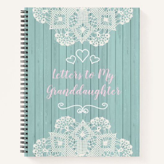  brieven aan mijn kleindochter notitieboek (Voorkant)