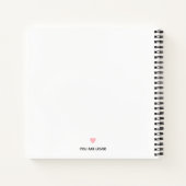 Brieven aan mijn nichtje notitieboek (Achterkant)