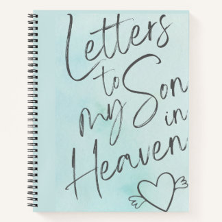 Brieven aan mijn zoon in Heaven Grief Notitieboek