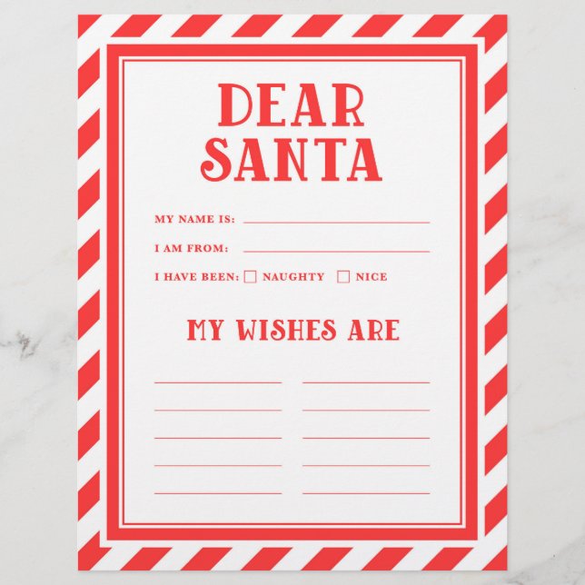 Brieven aan Santa (Voorkant)