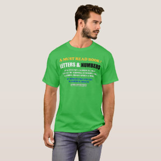 Brieven en nummers (T-shirt voor promotie) T-shirt