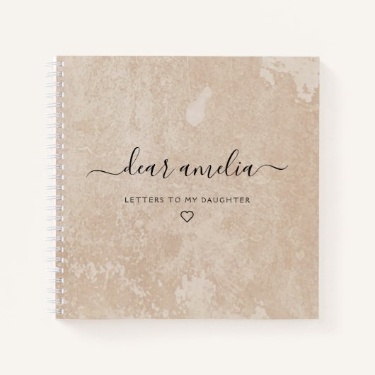 Brieven naar het Notitieboek van het geheugen van (Voorkant)