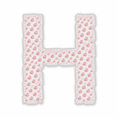 BRIEVEN SAMENGESTELD UIT HARTEN STICKER (Voorkant)