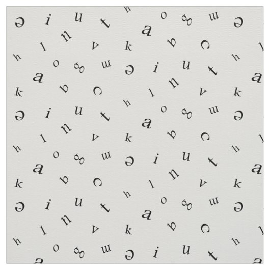 brieven stof (Swatch)