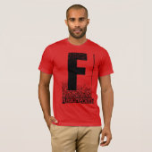 brieven t-shirt (Voorkant volledig)