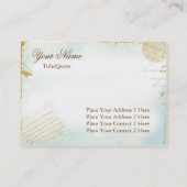 Brieven van het Visitekaartje van Parijs (Achterkant)