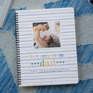 Brieven van papa   Eerste Vaderdag gepersonaliseer Planner
