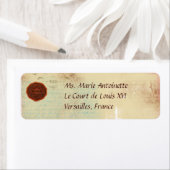 Brieven van Paris Custom Personal Adresetiketten Etiket (Insitu)