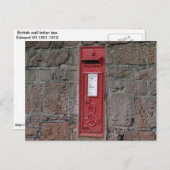 Brievenbus Britse muur Briefkaart (Voorkant / Achterkant)