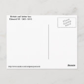 Brievenbus Britse muur Briefkaart (Achterkant)