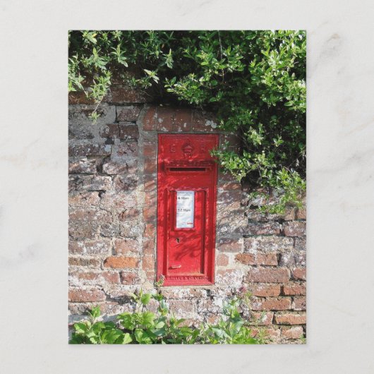 Brievenbus Britse muur Briefkaart (Voorkant)