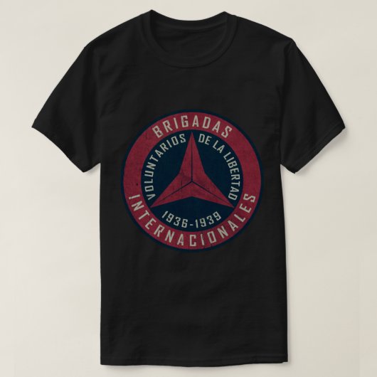Brigadas Internacionales 1936 - 1939 T-Shirt (Design voorkant)