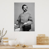 Brigadegeneraal Richard L.T. Beale, C.S.A. 1860s Poster (Keuken)