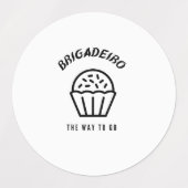 Brigadeiro weg labels (Design 1)