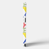 Brigadekleurige brieven van Megan Meagher Case-Mate iPhone Case (Achterkant / Rechts)