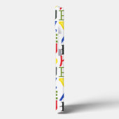 Brigadekleurige brieven van Megan Meagher Case-Mate iPhone Case (Achterkant / Links)