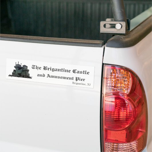 Brigantine Castle Bumpersticker (Op Truck)