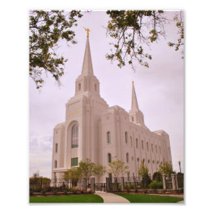 Brigham City LDS Temple Foto Afdruk
