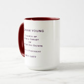 Brigham Young Mug (Devant gauche)