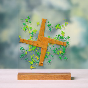 Brighid Cross Acryl Bord