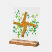 Brighid Cross Acryl Bord (Hoek)