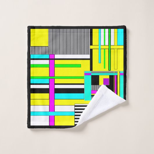 Bright abstract (Gant de toilette)