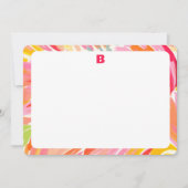 Bright Abstract Border briefkaarten (Voorkant)