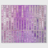 Bright abstract mosaic violet background with glos cadeaupapier (Vlak)