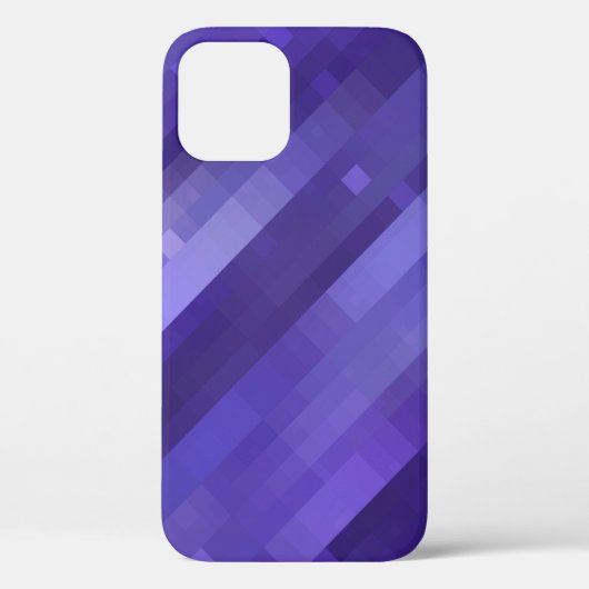 Bright abstract mosaic violet background with glos Case-Mate iPhone case (Achterkant)