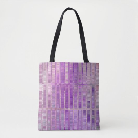 Bright abstract mosaic violet background with glos draagtas (Voorkant)