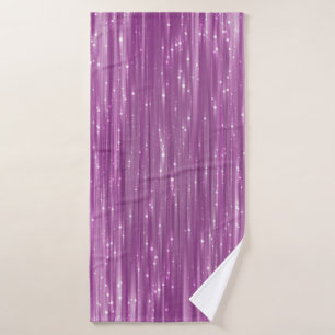 Bright abstract pink background with glitter badhanddoek
