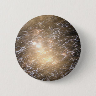 Bright Abstracte Fireworks-Button Ronde Button 5,7 Cm