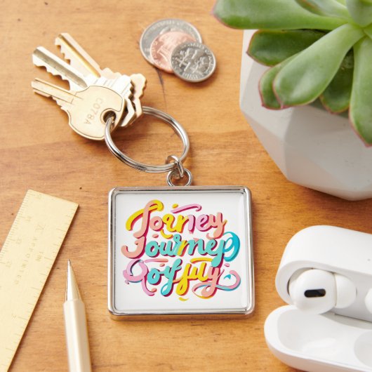 "Bright Adventure Design" Sleutelhanger (Bureau)