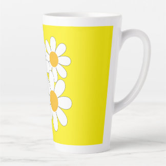 Bright and Bold Daisy Latte Mok
