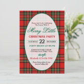 Bright and Colorful Christmas Party Invitation (Debout devant)