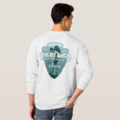 Bright Angel Trail (pijlpunt T) T-shirt (Achterkant volledig)
