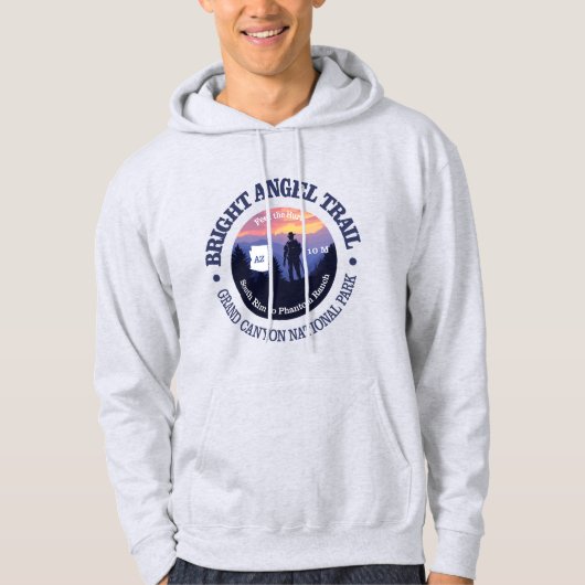 Bright Angel Trail (rd2) Hoodie (Voorkant)