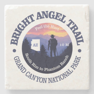 Bright Angel Trail (rd2) Stenen Onderzetter